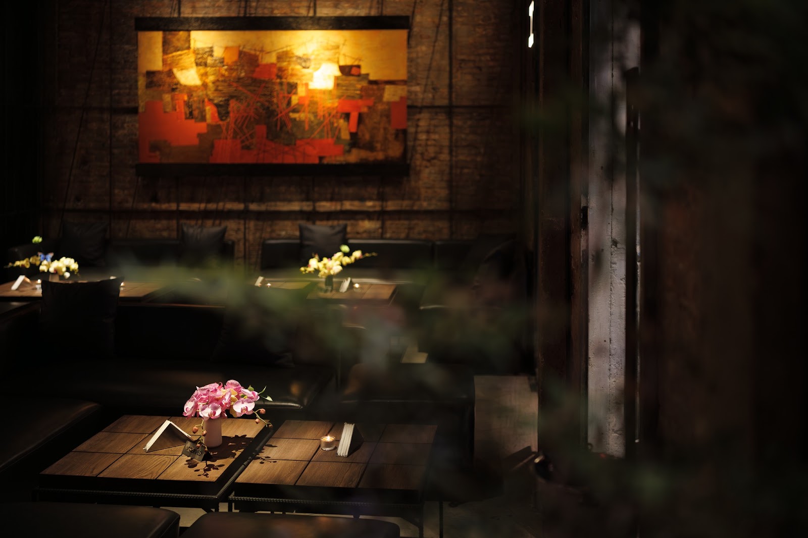Không gian lounge của quán
